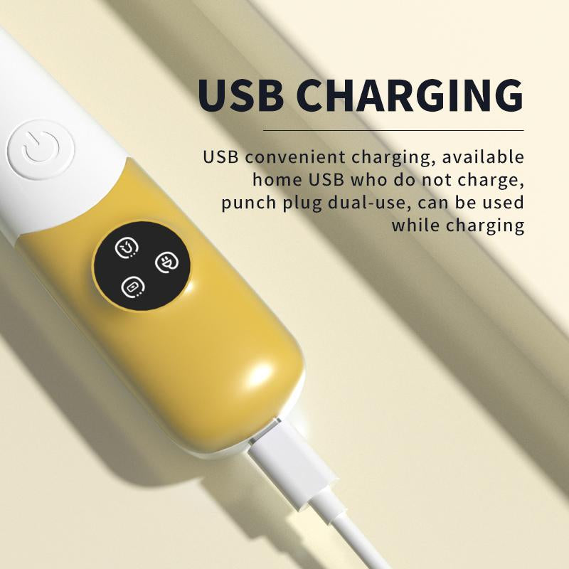 Rechargeable Pet Hair Trimmer Kit, Pet Paw Trimmer, Cordless Quiet Dog Trimmer for Grooming with LED Light, Small Dog Grooming Clippers for Dogs & Cats, Pet Grooming Tool,Waterproof, Low Noise Pet Shaver