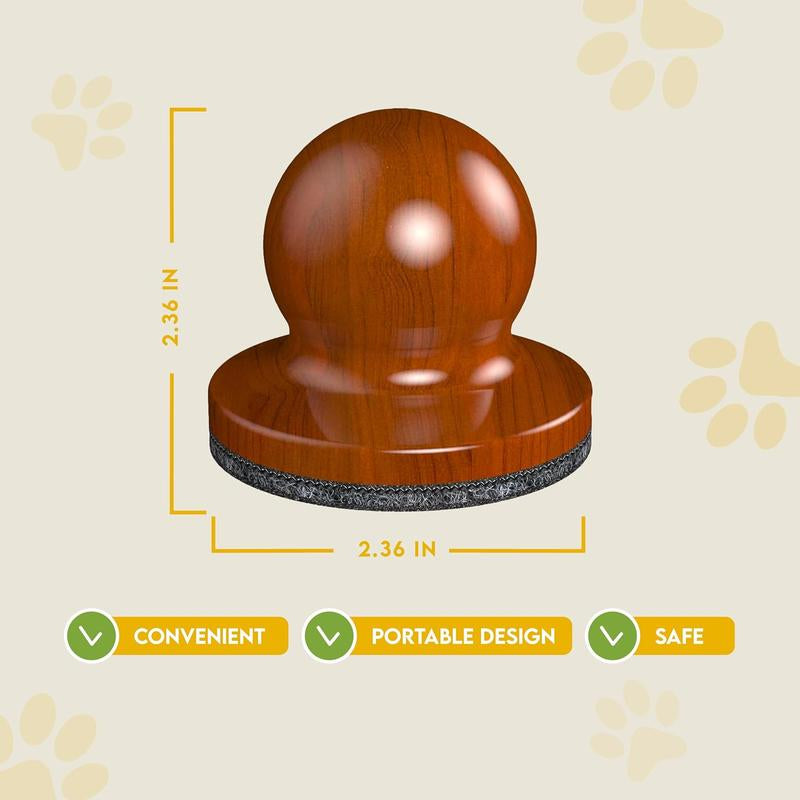 Petsafe Dog Nail File Cat Nail File - Ergonomic Wooden Handle with 3 Replaceable Sheets for Comfortable Grooming of Dogs & Cats