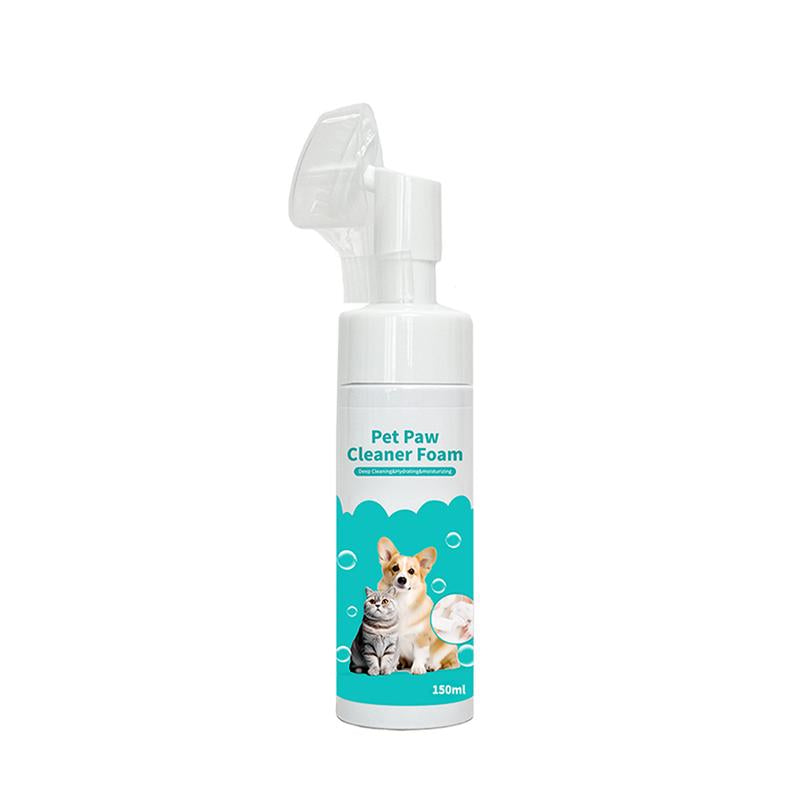 Dog Paw Cleaner, No-Rinse Paw Cleaner for Dogs & Cats (5 Oz), Paw Balm for Heal Dry Cracked Paws & Nose, Pet Foot Care, Pet Cleaning Dog Paw
