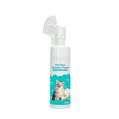 Dog Paw Cleaner, No-Rinse Paw Cleaner for Dogs & Cats (5 Oz), Paw Balm for Heal Dry Cracked Paws & Nose, Pet Foot Care, Pet Cleaning Dog Paw